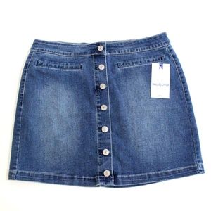 Wallflower Denim Skirt Size 30 Women's 10 Jr 11